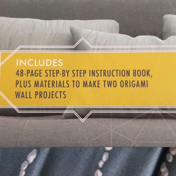 🌼5 For $25🌼Wall Art Geometric Origami Project Book - Picture 5 of 6